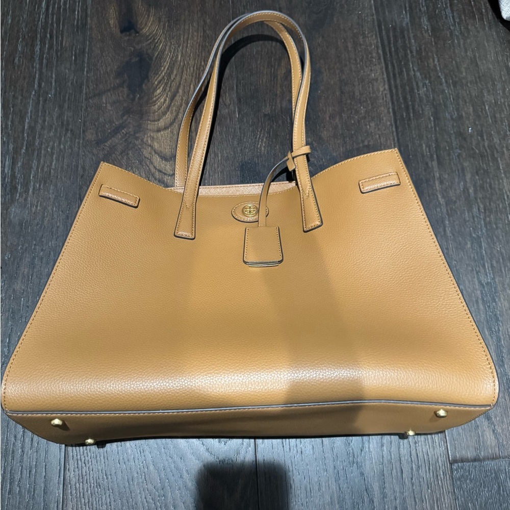 Tory Burch Robinson Leather Satchel